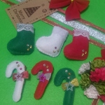 クリスマス🎄フェルトブローチ