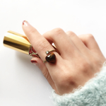 べっ甲風ハートリング