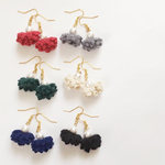 【20%off】fluffy flowerピアス/イヤリング