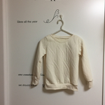 キルトトレーナー130cm