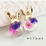 ＊Flower♡Rabbit＊ピアス/イヤリング