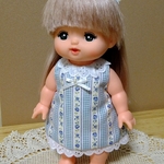 メルちゃんのお洋服*ワンピース・ヘアバンド*２点セット