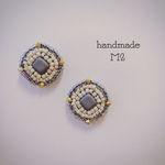 再販3♡simple♡小さめビーズ刺繍