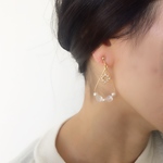 Luna　drop　ピアス／イヤリング