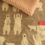 再販*ふわかるあったかボアブランケット*北欧クマ