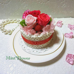 Pink＊プリザーブドケーキ