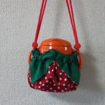 [SALE]マグポーチ☆いちご(保冷カバー付)