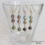 シック煌きらピアス(緑)