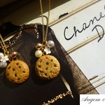 Angem CAFE☕️大人のminiスイーツアクセサリー～チョコチップクッキー編～