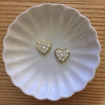 ぷくぷく♡ハートのノンホールピアス