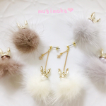 うさぎさん♪ファーピアス