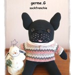 ソックフレンチブルドッグ　＊ブリンドル＊