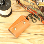 キーケース スマートキー対応 BEIGE 本革 栃木レザー 18