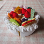 フェルトのケーキ＊箱付き（送料無料）