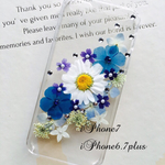 ♡大人可愛い♡押し花iPhoneケース