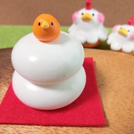 お正月に！とり鏡餅