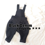 最強の真っ黒サロペット
