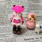 フォーチュンのお洋服♪ ピンク×ピンクケロ🎀リボン
