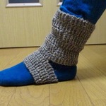 土踏まずも暖か〜い レッグウォーマー  
