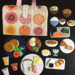 nekuman様のご予約品！ フェルト★香★ ままごとバッグ あさごはん
