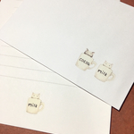 *milk cat letter*