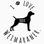手描き風フォントがかわいい愛犬のお名前入りステッカー☆『ワイマラナー』☆ カーステッカー ☆ ペット ☆ ステッカー ☆ 名入れ 8