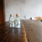 植物標本　Botaical Collection■No.49 紫陽花　グリーン～ライトブルー