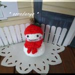 りんご雪だるまちゃん🎄果物シリーズ　チェーン付き