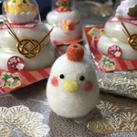 【再販9匹目出動】鏡餅鳥〜にわとりかも〜
