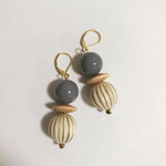 再販×4！ヴィンテージ風大ぶりピアス
