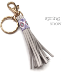  tassel ×  bag charm（gray）