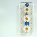 iPhone6/6s用 押し花のスマホケース - i - ノースポール
