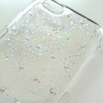 キラキラホログラムのiPhoneケース  - stella -