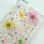 iPhone5、5s用 押し花のiPhoneケース -  Flower Fairies - multi color