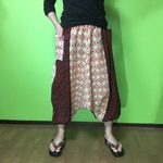 サルエルパンツ　de　着物　アニマル
