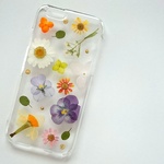 iPhone6、6s用 押し花のiPhoneケース - Botanical mix - S/A