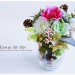 フラワーボトル -Pink Lady Flower-