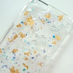 クラッシュシェルのiPhoneケース  Blue