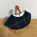 【送料込】☆使い勝手一番☆まんまるスタイ＊ブラックウォッチ