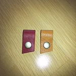 革 ヌメ コード イヤホン ホルダー クリップ 2個セット