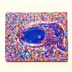 【受注制作】ウーパールーパー似顔絵（F0サイズ）