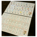 【知育グッズ】なぞり書き付３セット(ひらがなカタカナABC)