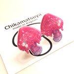 コズミックきのこイヤリング