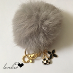 bag&flower&ラビットファー♡チャーム