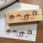 [シェルティLINE：A」シェルティゴム印☆