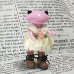 フォーチュンのお洋服♪  フリルティアードワンピ♪ライトイエロー