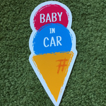 ベビーインカー ベビー ステッカー セーフティ