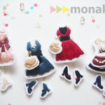 nさま専用ご注文ページ　＊party tonight＊ドレスの刺繍ブローチ 