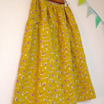 ＊Birds in the light ♪ コーデュロイティアードスカート(yellow)＊