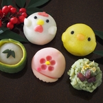 【残りわずか！】2017年干支まんじゅうと上生菓子パック5個入
